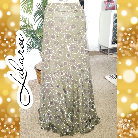 LuLaRoe Dresses & Skirts - Xs bicycle Lularoe maxi skirt LuLaRoe Dresses & Skirts - Xs bicycle Lularoe maxi skirt